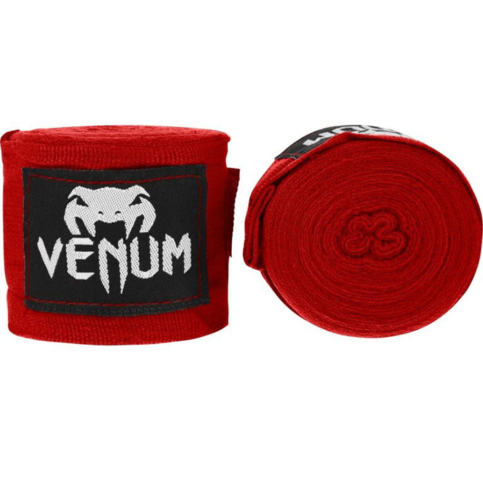 Бинтове за бокс Kontakt Venum / 4м червен