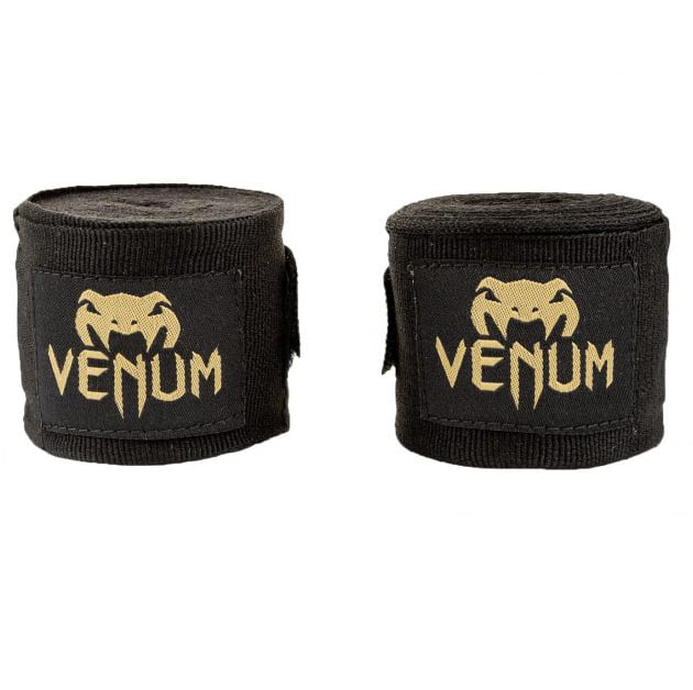 Бинтове за бокс Venum 4.5м Black/Gold