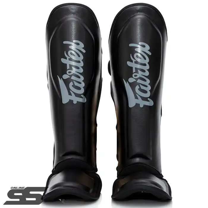 Fairtex кожени протектори за крака / FXB-SG BK