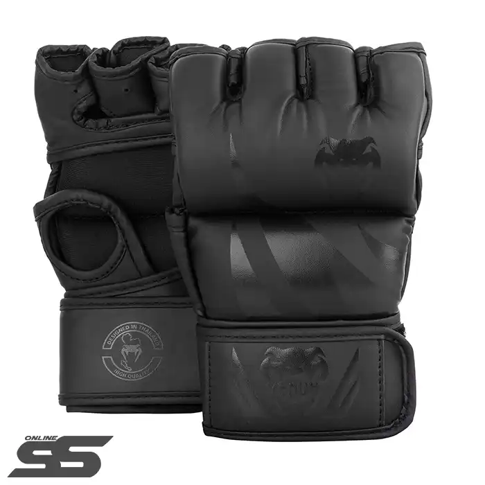 Venum MMA ръкавици CHALLENGER - BLACK/BLACK