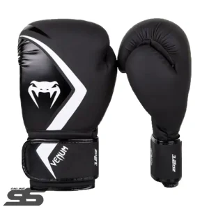 VENUM Boxing Gloves Contender 2.0 - Black/Grey-White