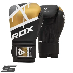 Боксови ръкавици RDX F7 / Black-Gold